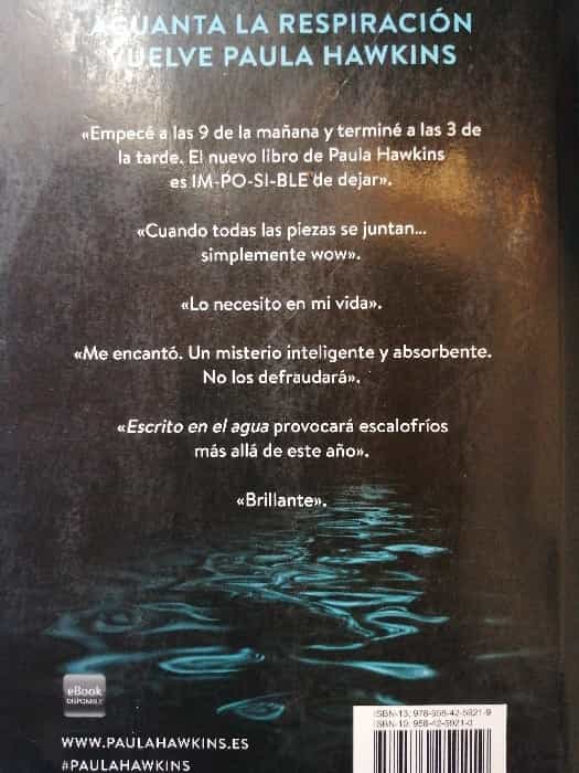 Imagen 2 del libro Escrito en el agua 