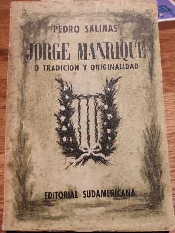 Libro de segunda mano: Jorge Manrique o Tradición y Originalidad