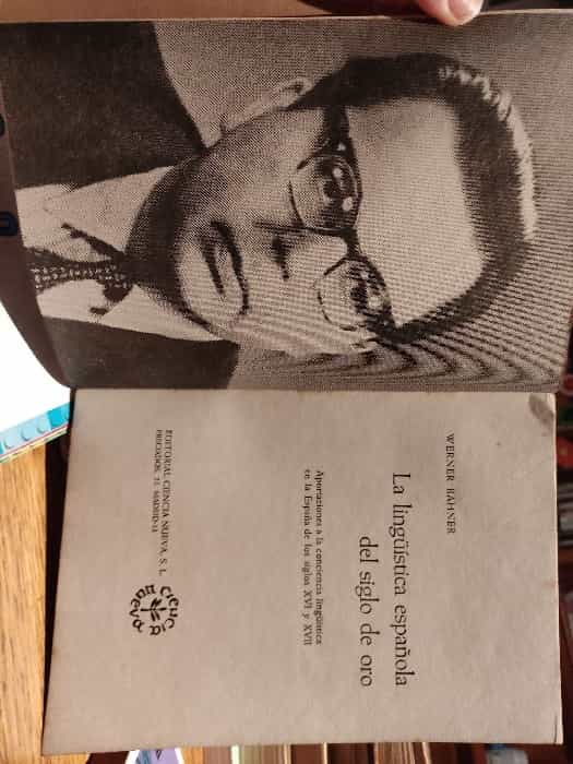 Imagen 2 del libro La lingüística española del siglo de oro. 