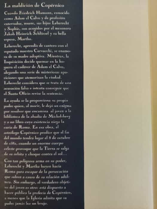 Imagen 3 del libro La maldición de Copérnico