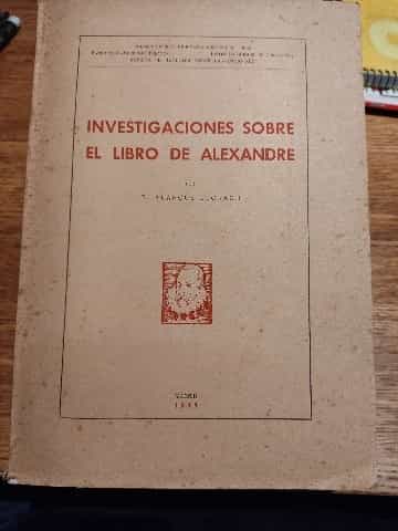 Libro de segunda mano: investigaciones sobre el libro de Alexandre