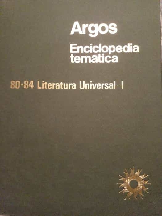 Libro de segunda mano: Argos Enciclipedia tematica 80-84 Literatura Universal -1