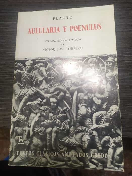 Libro de segunda mano: Aulularia Poenulus (Clasicos Anotados Latin)