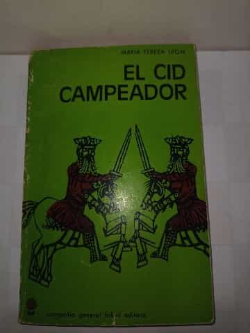 Libro de segunda mano: El Cid campeador