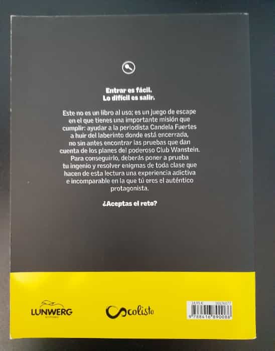 Imagen 2 del libro Escape book. El secreto del Club Wanstein.
