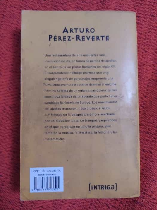 Descubre el misterio y la intriga en ‘La Tabla De Flandes’ de Arturo Pérez-Reverte