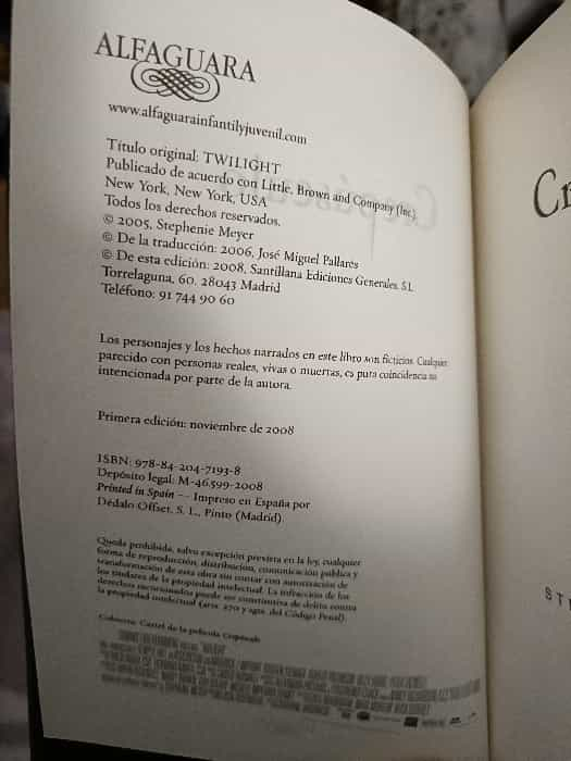 Sumérgete en el romance sobrenatural de ‘Crepúsculo’ de Stephenie Meyer