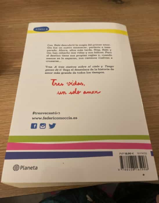 Amor y emociones entrelazadas en Tres veces tú.