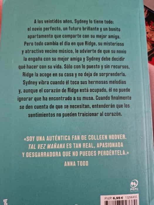 Sumérgete en las emociones de ‘Tal vez mañana’: Una historia cautivadora de Colleen Hoover.