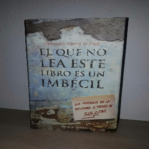 El que no lea este libro es un imbécil