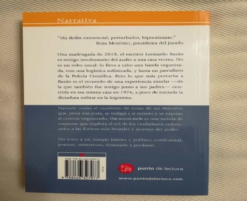 Una Noche de Misterio y Emoción: ‘Una misma noche’ de Leopoldo Brizuela