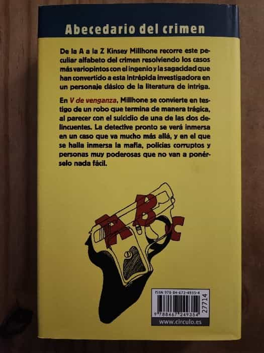 Sumérgete en un Intrigante Misterio con ‘V de Venganza’ de Sue Grafton