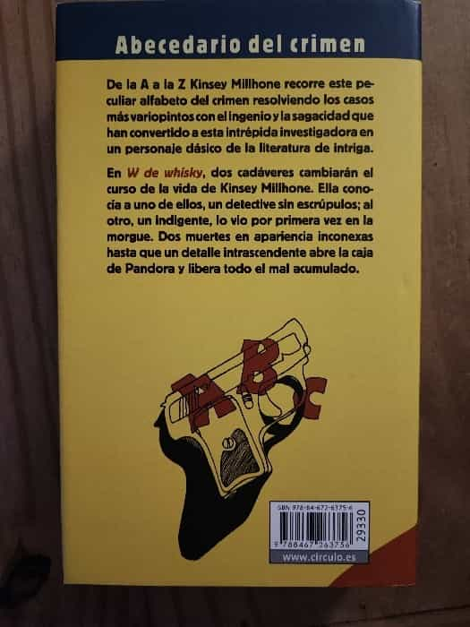 Sumérgete en un Intrigante Misterio con ‘W de Whisky’ de Sue Grafton