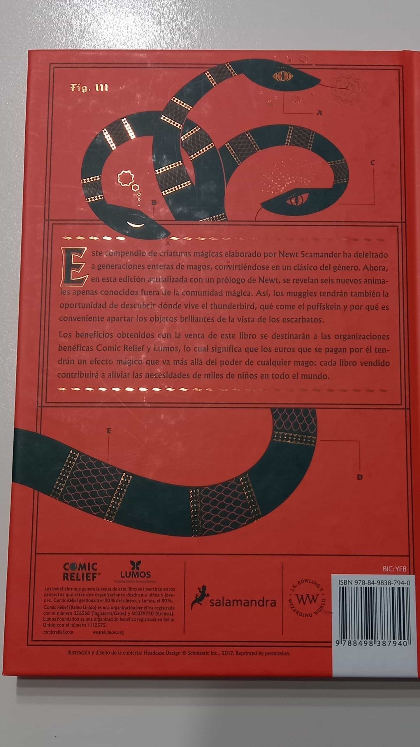 Imagen 2 del libro Animales fantasticos y donde encontrarlos  Fantastic Beasts and Where to Find Them