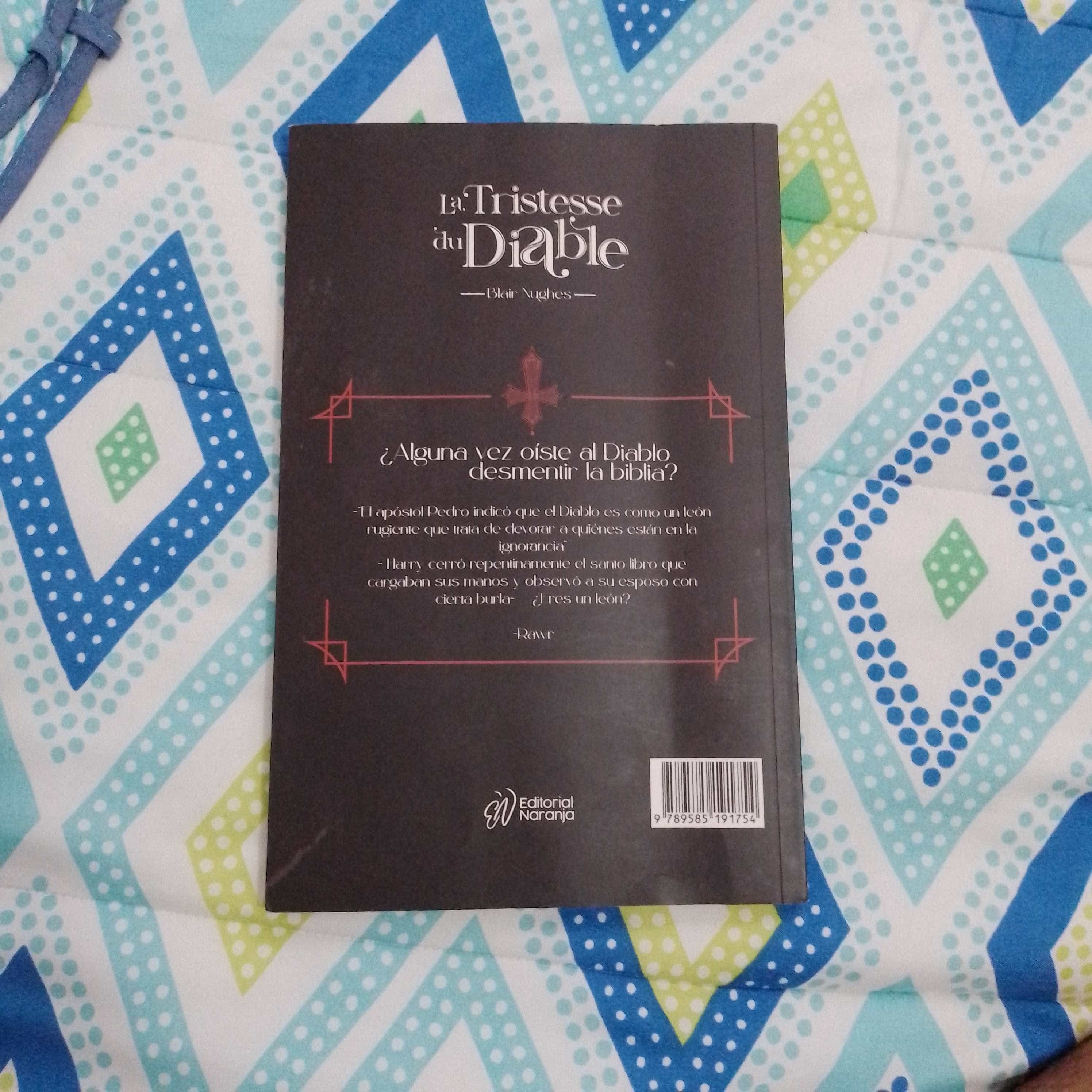Imagen 2 del libro La tristeza del diablo 