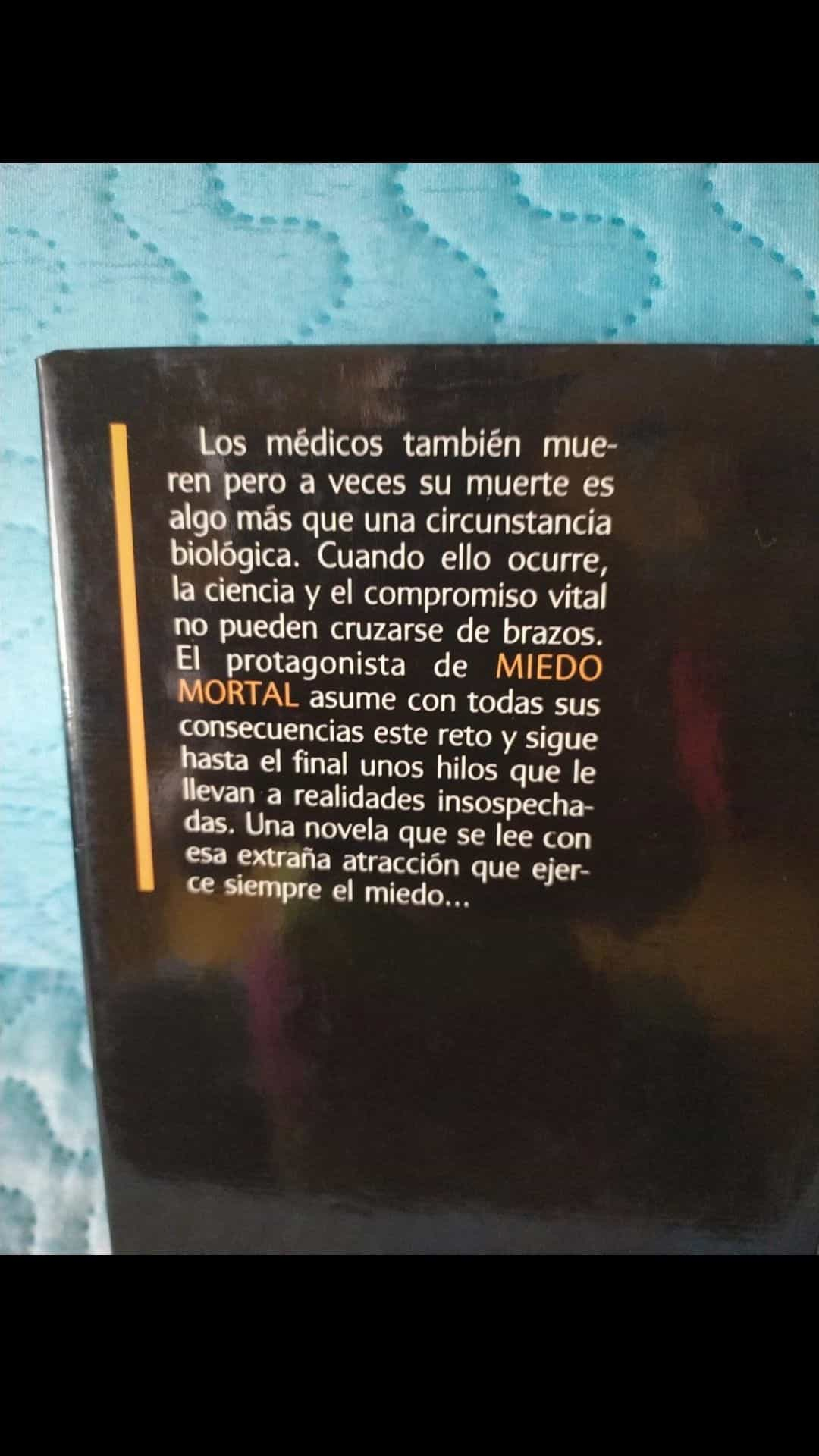 Enfrenta el ‘Miedo Mortal’ en esta Impactante Novela