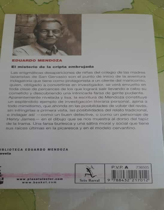 Sumérgete en el Misterio de ‘El misterio de la cripta embrujada’ de Eduardo Mendoza