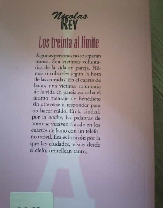 Explora la vida caótica y llena de sorpresas en ‘Los treinta al límite’ de Nicolas Rey