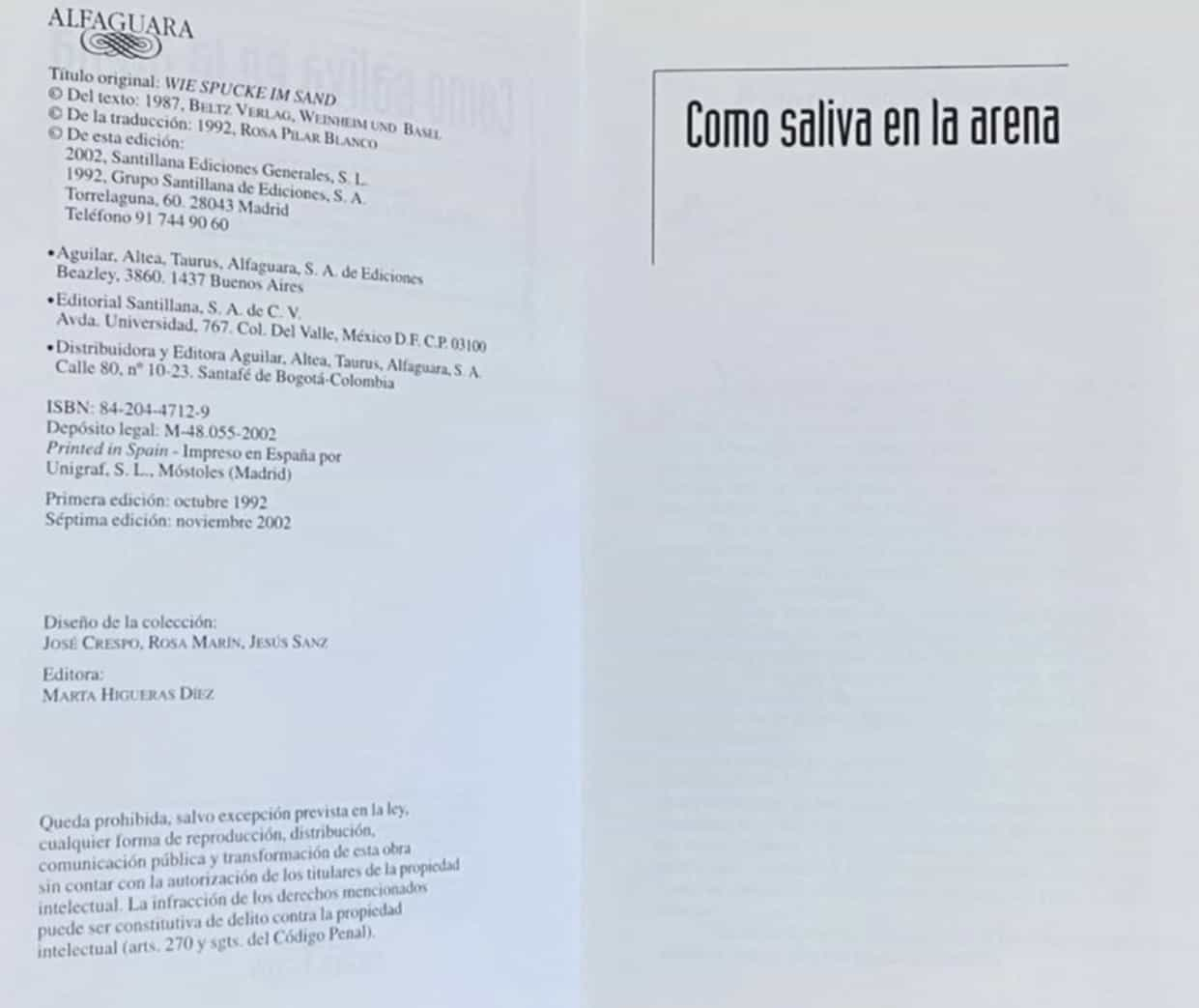 Como Saliva en la Arena: Una Epopeya de Resistencia y Esperanza