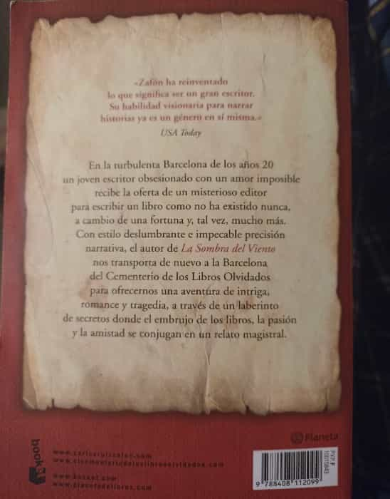 «¡El espíritu vuela sobre Barcelona: Una lectura sin fin para los amantes del misterio y el romance en la ciudad de Dios!»