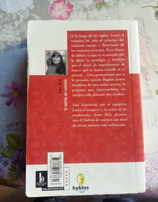 El Ladrón de cuerpos. Anne Rice