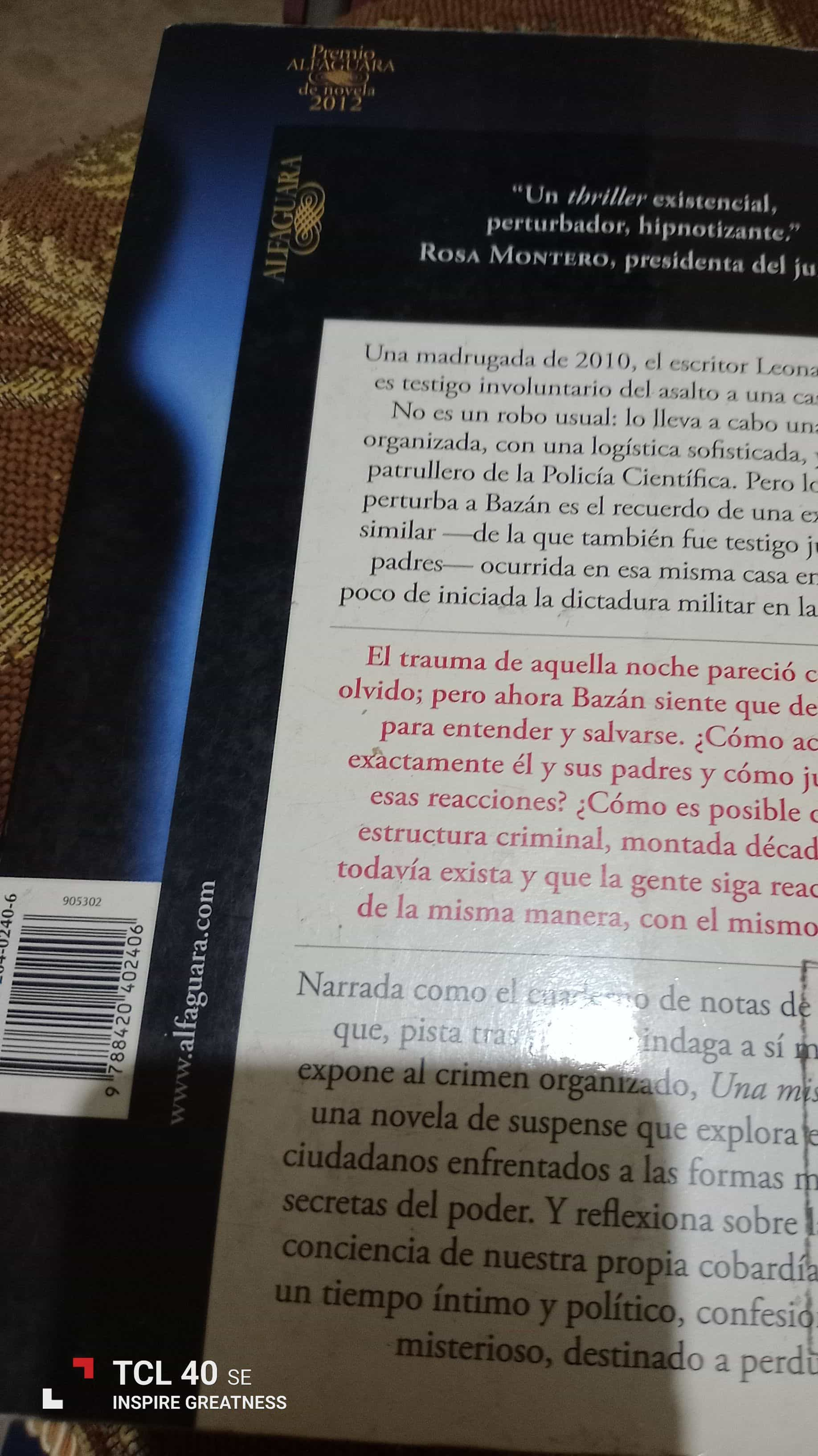 «La Noche Etérea: Una Oda a los Amores, La Vida y El Libro Mío».