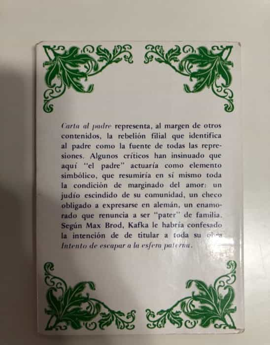 «De la locura a la libertad: Una carta para el tiempo y para ti, Franz.»