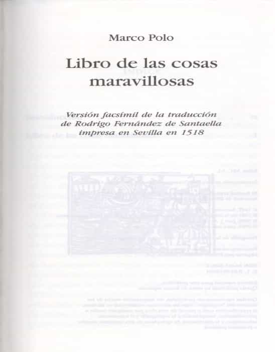 Libro de las cosas maravillosas