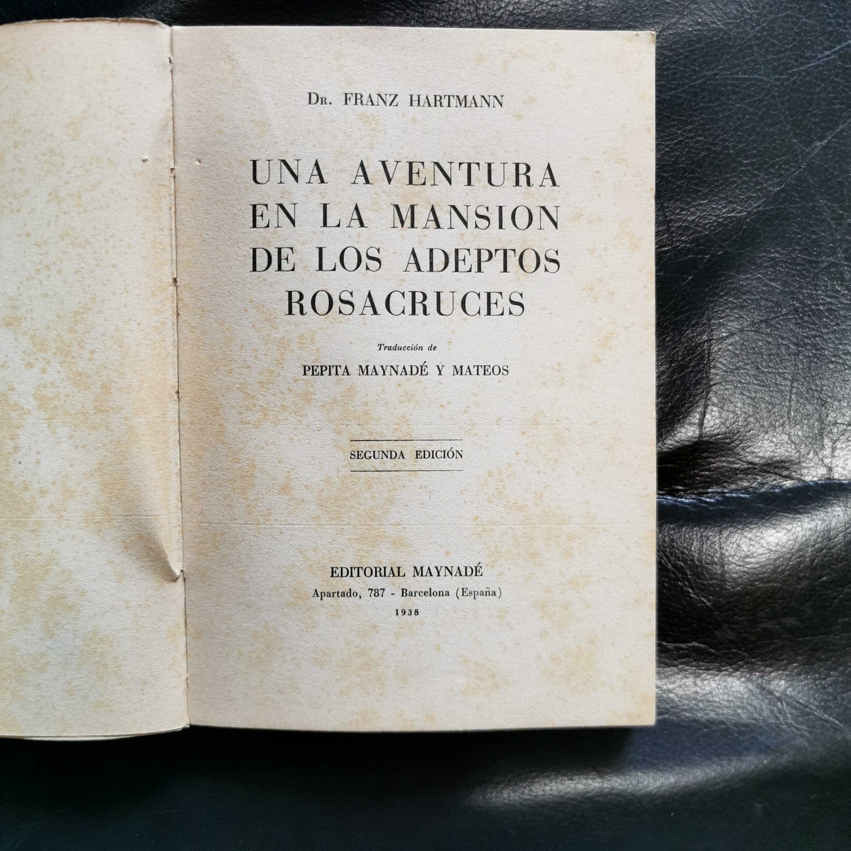 Una aventura en la mansión de los adeptos rosacruces