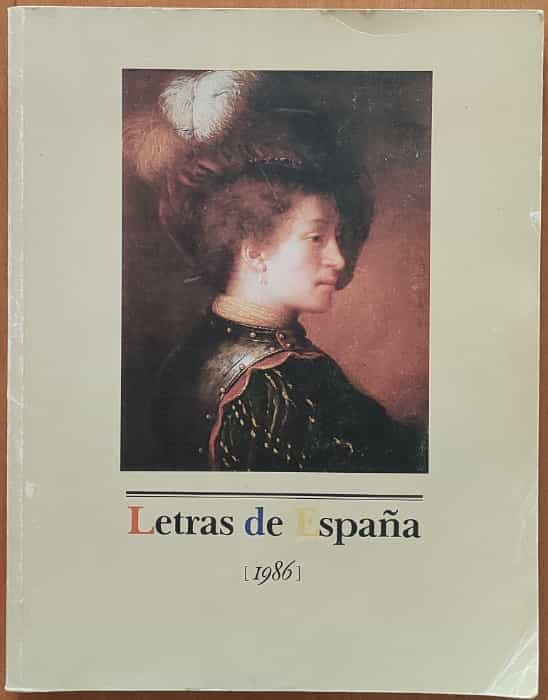 Letras de España 1986