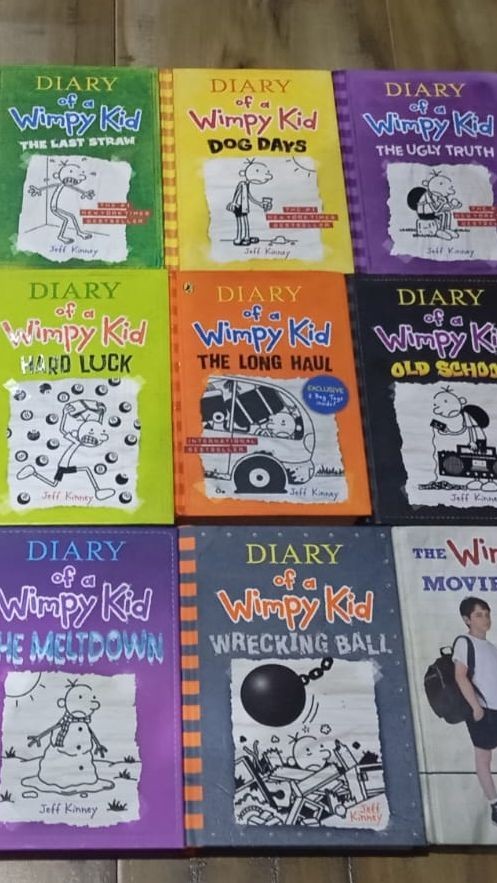 Coleccion Diary of a Wimpy Kid