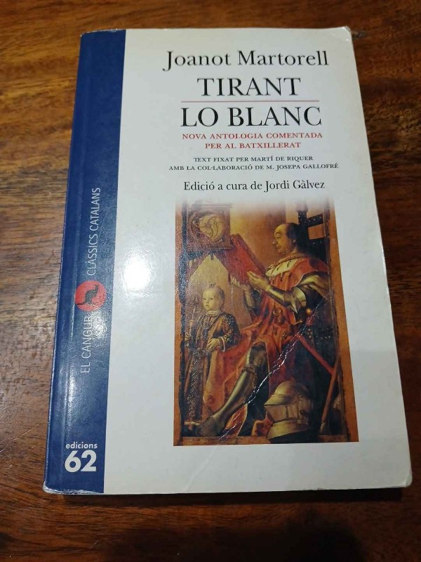 Tirant lo blanc Tirant lo blanc