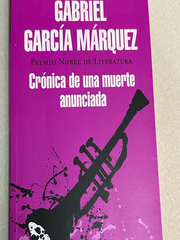 Crónica de una muerte anunciada Crónica de una muerte anunciada