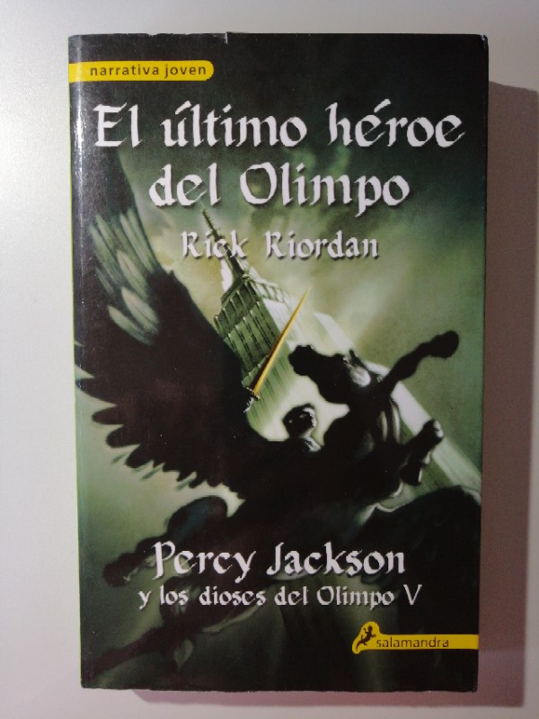 Libro de segunda mano: El último héroe del Olimpo : Percy Jackson y los dioses del Olimpo, libro quinto 