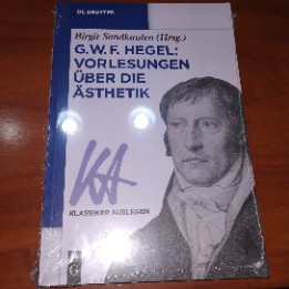 Libro de segunda mano: G. W. F. Hegel: Vorlesungen über die Ästhetik