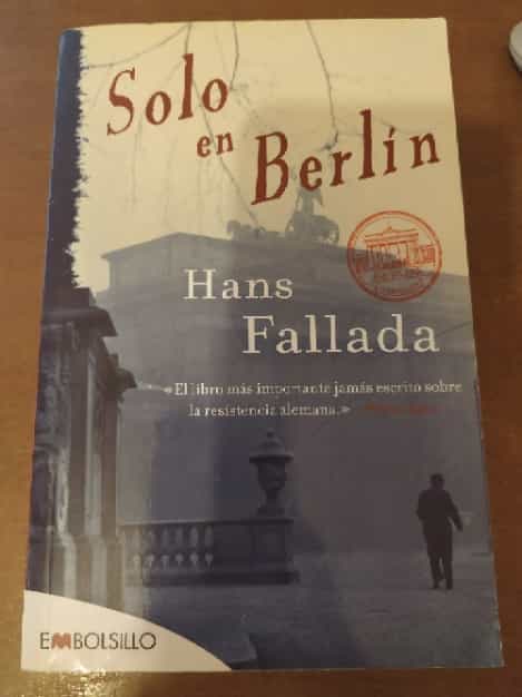 Libro de segunda mano: Solo en Berlin