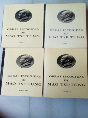 Libro de segunda mano: OBRAS ESCOGIDAS DE MAO TSE TUNG(4 TOMOS)