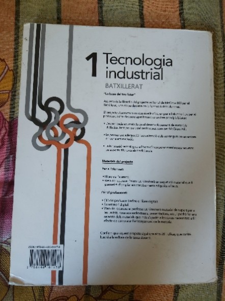 Imagen 2 del libro Tecnologia Industrial 1 Batxillerat 