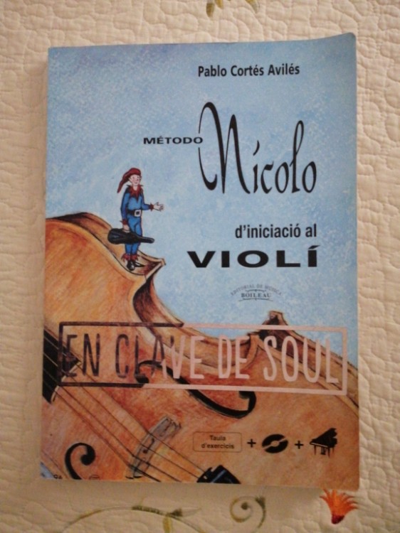 Libro de segunda mano: Mètode Nícolo diniciació al violí 