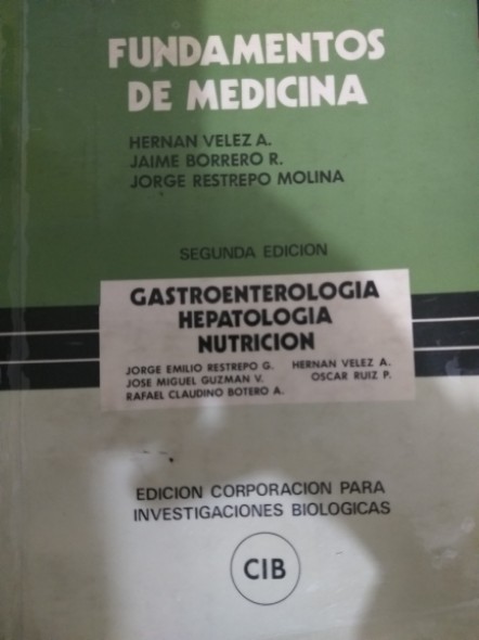 Libro de segunda mano: Fundamentos de medicina gastroenterología hepatología y nutrición 