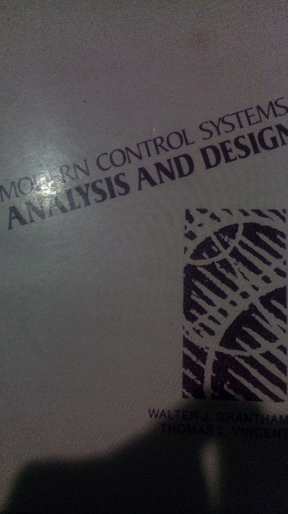 Libro de segunda mano: Modern control systems analysis anddesign