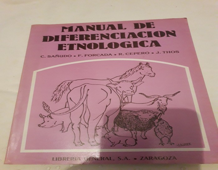 Libro de segunda mano: Manual de diferenciacion etnologica