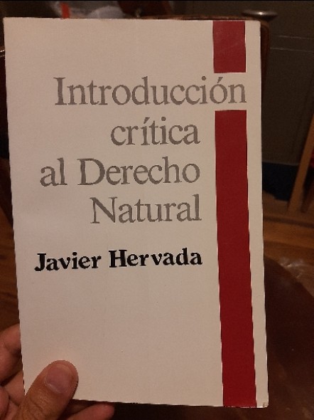 Libro de segunda mano: Introducción Crítica al Derecho Natural