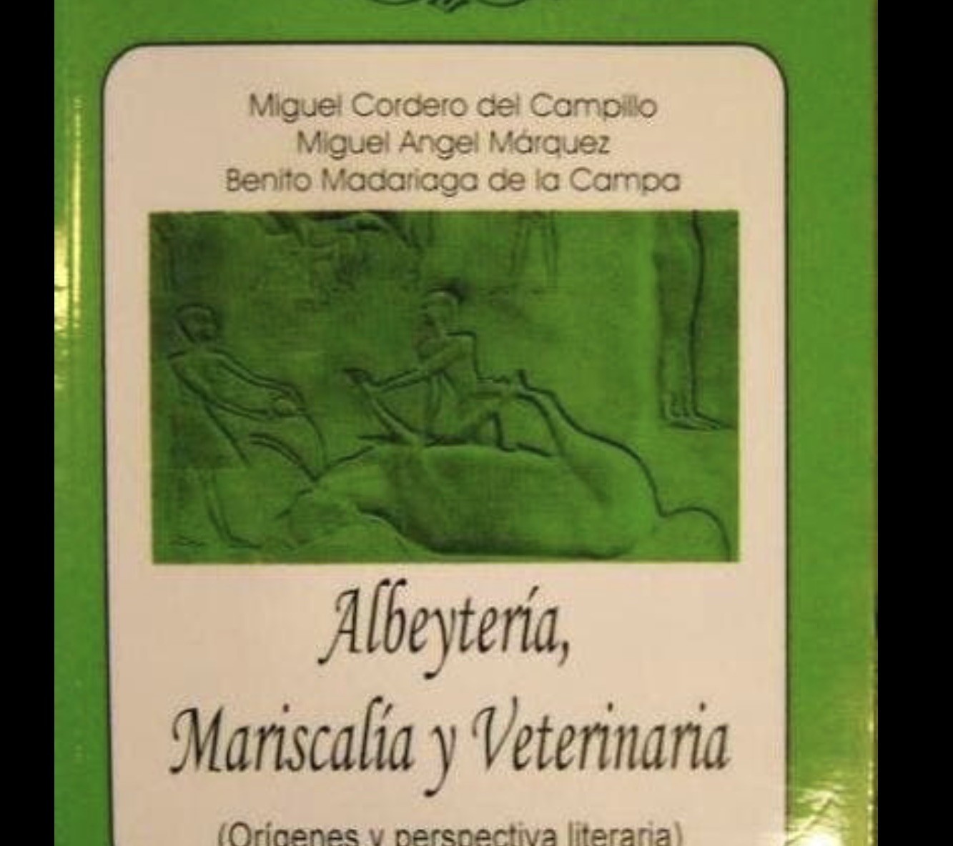 Imagen 2 del libro Albeytería mariscalía y veterinaria