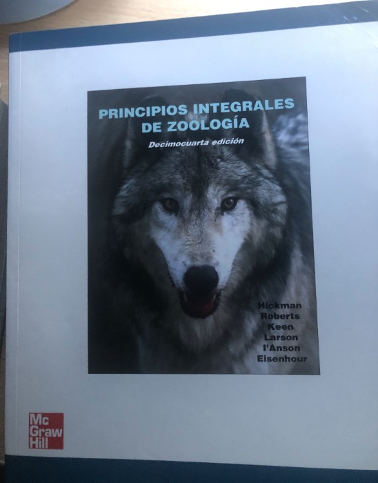 Libro de segunda mano: Principios integrales de zoología