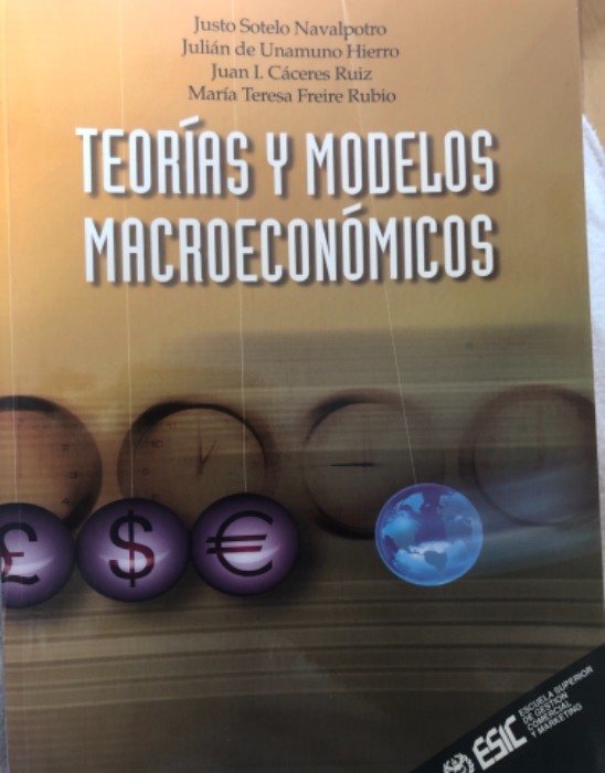 Libro Teorías Y Modelos Macroeconómicos 8473563387 Por 15€ (Segunda Mano)