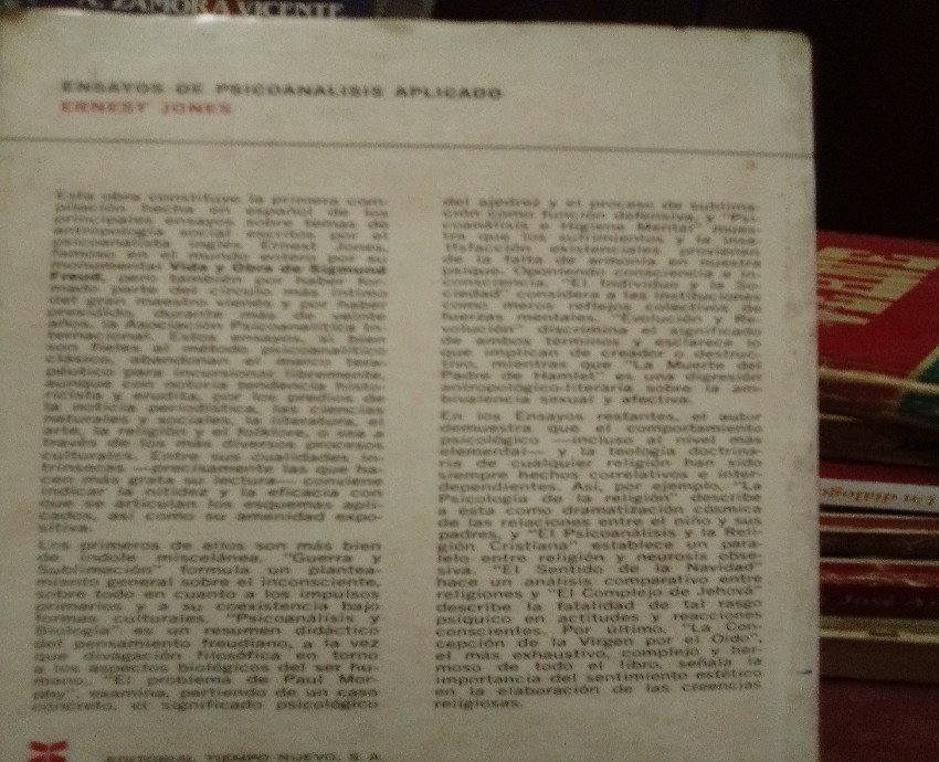 Imagen 2 del libro Ensayos de sicoanalisis aplicado