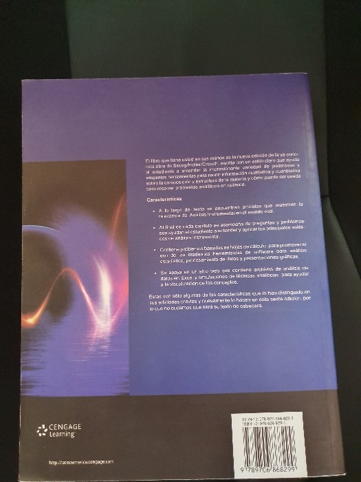 Imagen 2 del libro Principios de análisis instrumental