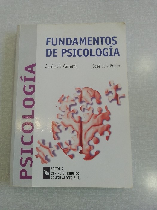 Libro de segunda mano: Fundamentos de psicología