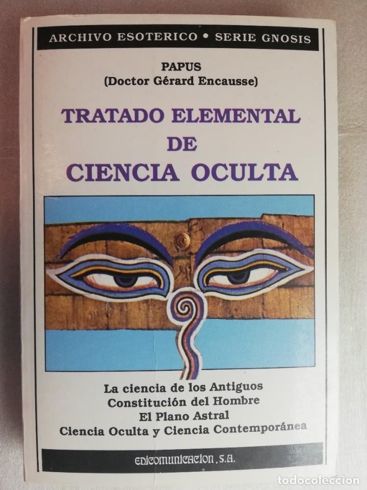 Libro de segunda mano: TRATADO ELEMENTAL DE CIENCIA OCULTA PAPUS GERARD ENCAUSSE